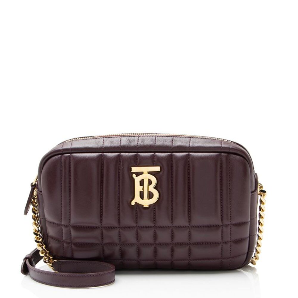 Burberry Quilted Lambskin TB Lola Small Camera Bag - Picture 1 of 11